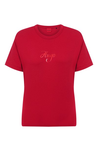 Женская хлопковая футболка HUGO, арт. 50550117