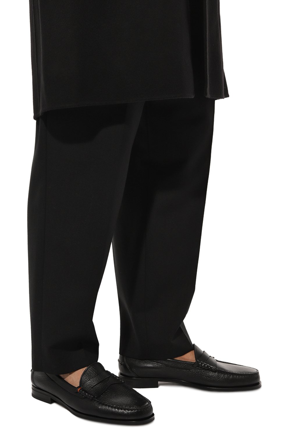 Кожаные пенни-лоферы quentin SANTONI, арт. MCQG18963JI6SLE1, фото 3