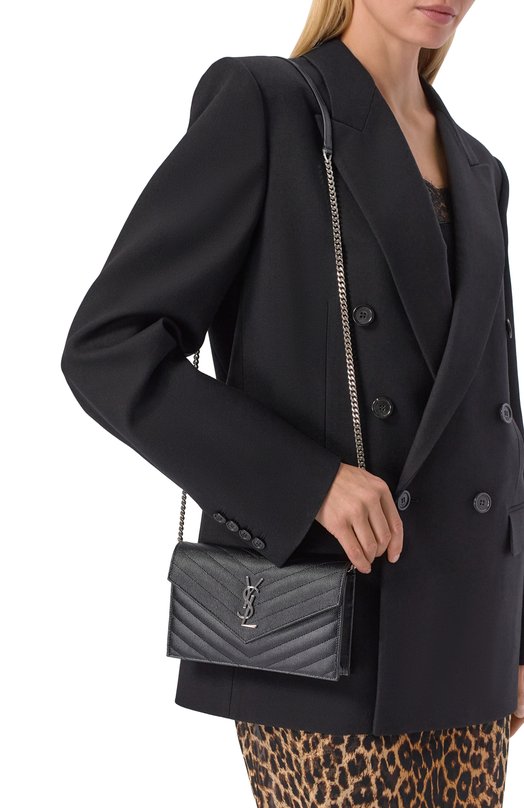 Сумка Cassandre Envelope Saint Laurent 742920/B0W02 Чёрный  742920/B0W02 Фото 2