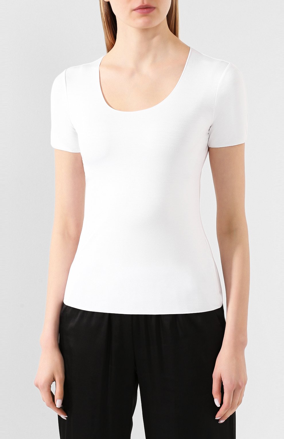 Футболка из вискозы  EMPORIO ARMANI, арт. 8N2M6A/2J85Z, фото 3