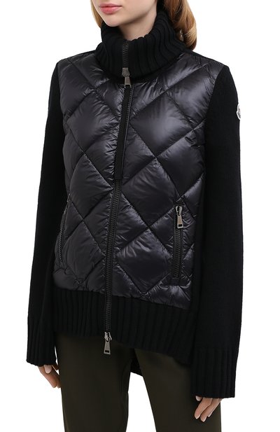 Шерстяной кардиган MONCLER, арт. F2-093-9B516-00-A9197, фото 3