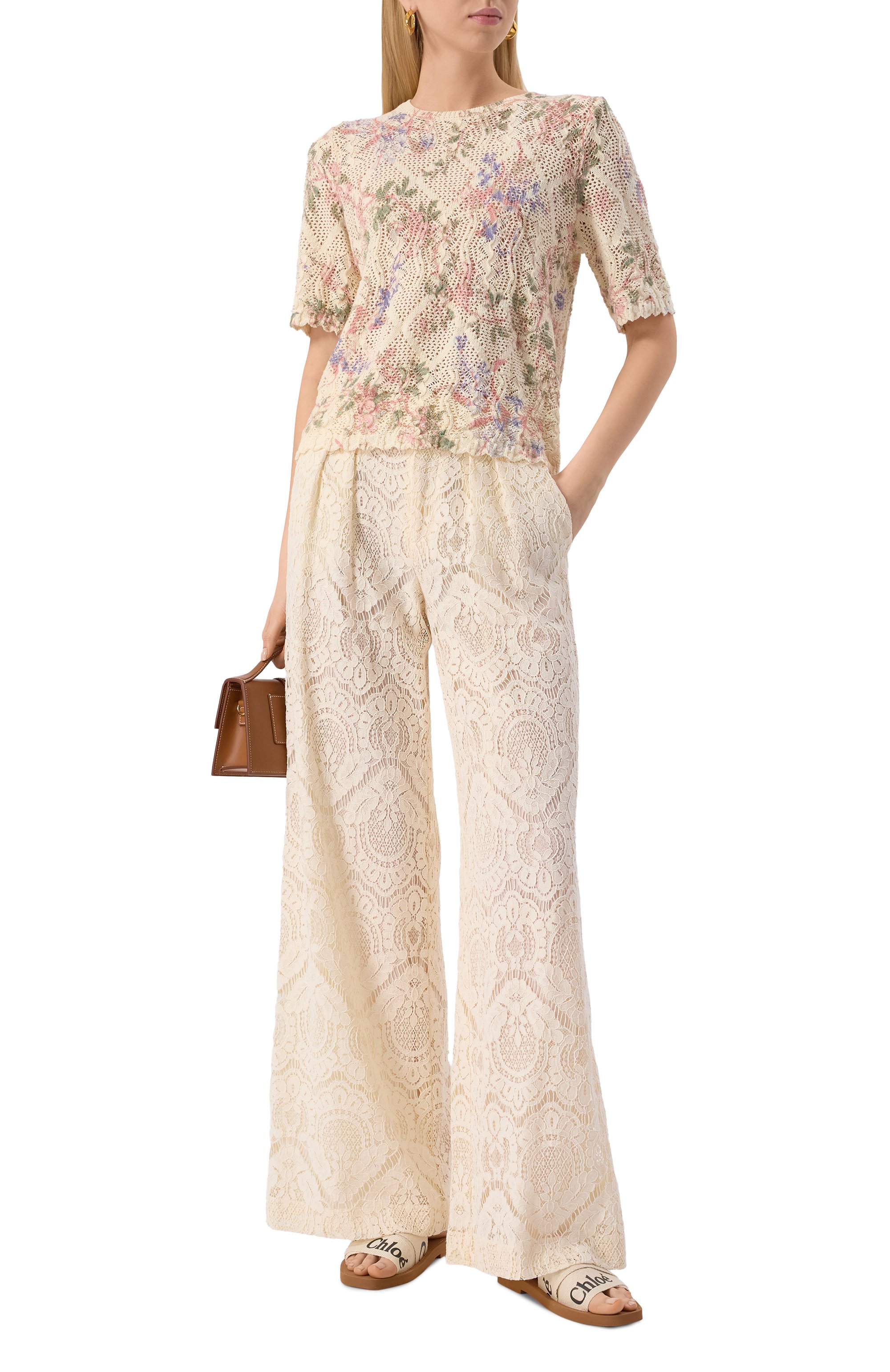 Хлопковый топ TWINSET, арт. 251TT3340, фото 2