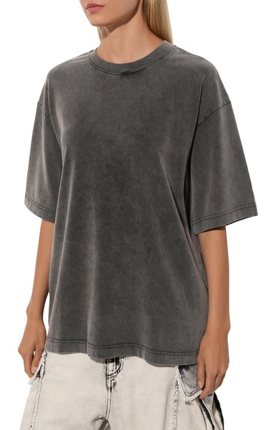 Хлопковая футболка ACNE STUDIOS, арт. FN-UX-TSHI000018, фото 3