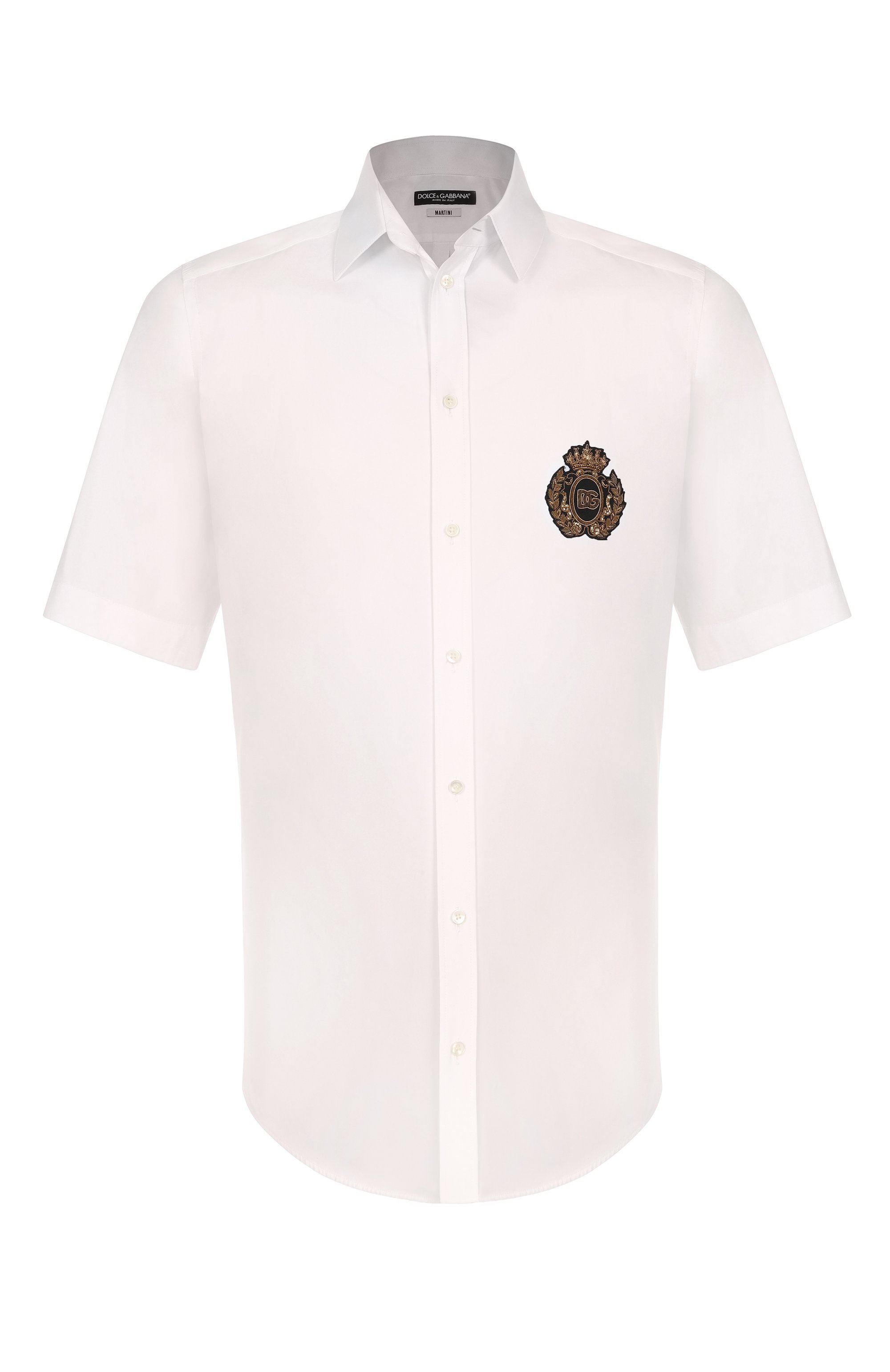 Хлопковая рубашка DOLCE & GABBANA, арт. G5NC5Z/FU5U8, фото 1