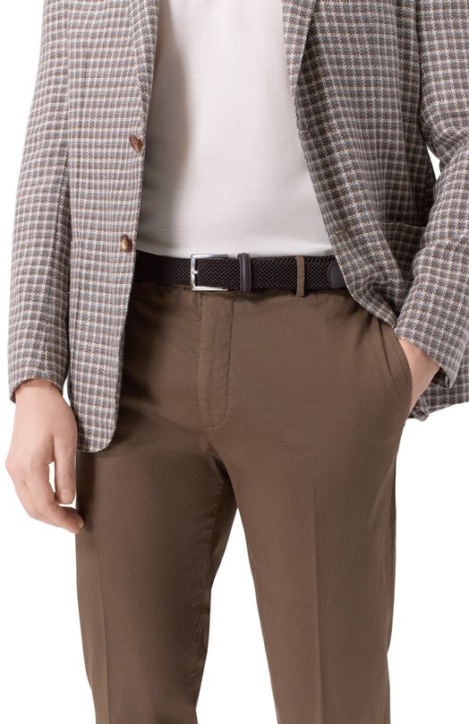 Текстильный ремень Kiton USC3601N0135702 Коричневый  USC3601N0135702 Фото 2