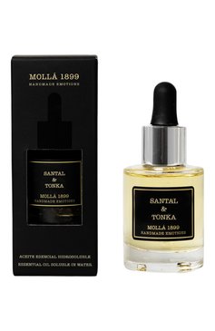 Эфирное масло для аромалампы santal & tonka (30ml) CERERIA MOLLA 1899 бесцветного цвета, арт. 8424405030288 | Фото 1 (Региональные ограничения белый список (Axapta Mercury): Не проставлено; Нос: Не проставлено; Ограничения доставки: flammable)