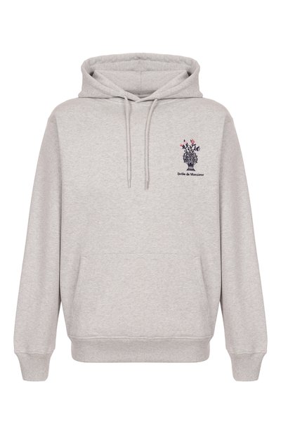Мужской хлопковое худи DROLE DE MONSIEUR, арт. E-H0171-C0127-GY