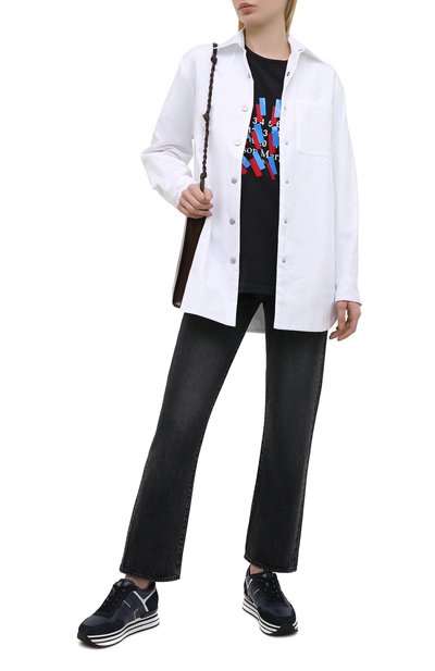 Комбинированные кроссовки h483 HOGAN, арт. HXW4830CB81PFD, фото 2