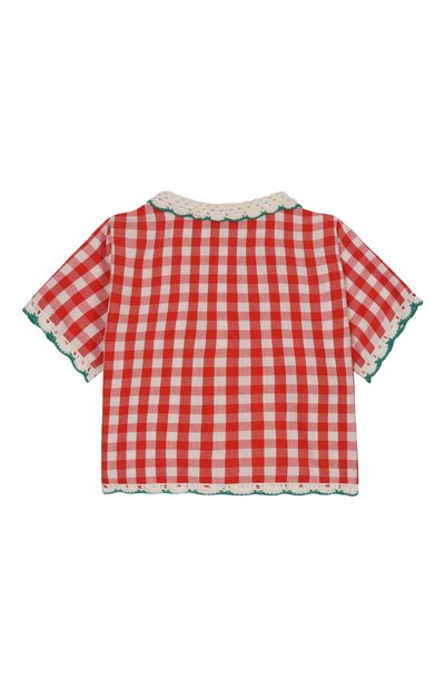 Хлопковая рубашка STELLA MCCARTNEY, арт. TW5A31, фото 2