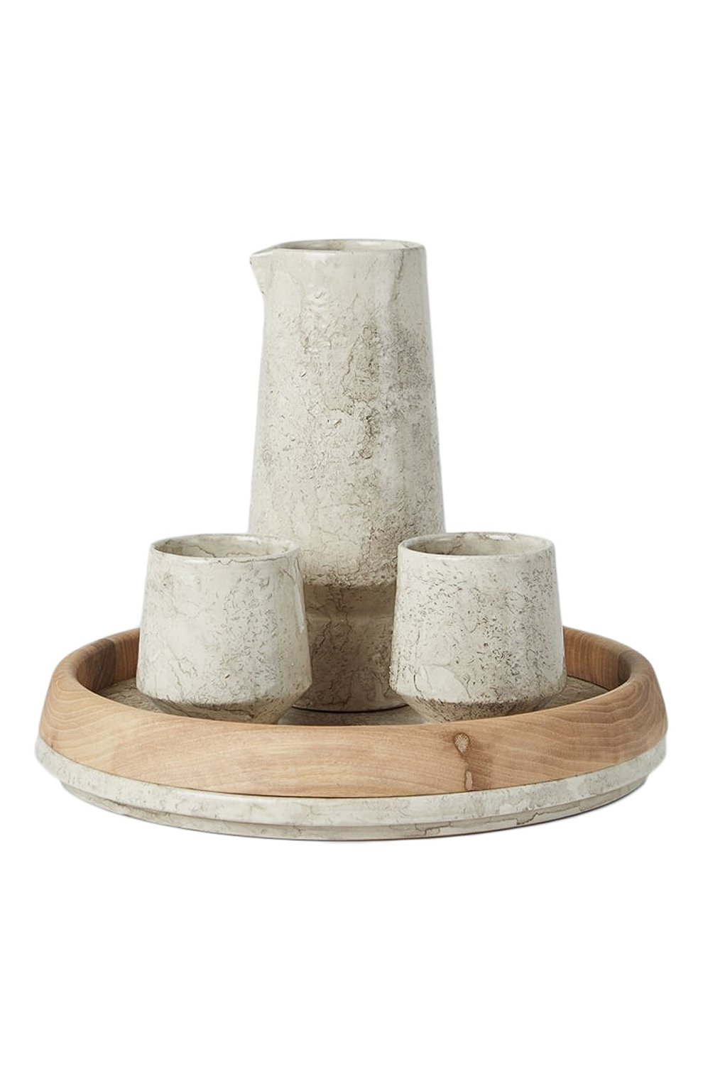 Набор для напитков с кувшином, двумя стаканами и подносом BRUNELLO CUCINELLI, арт. MLCERR0M04, фото 1