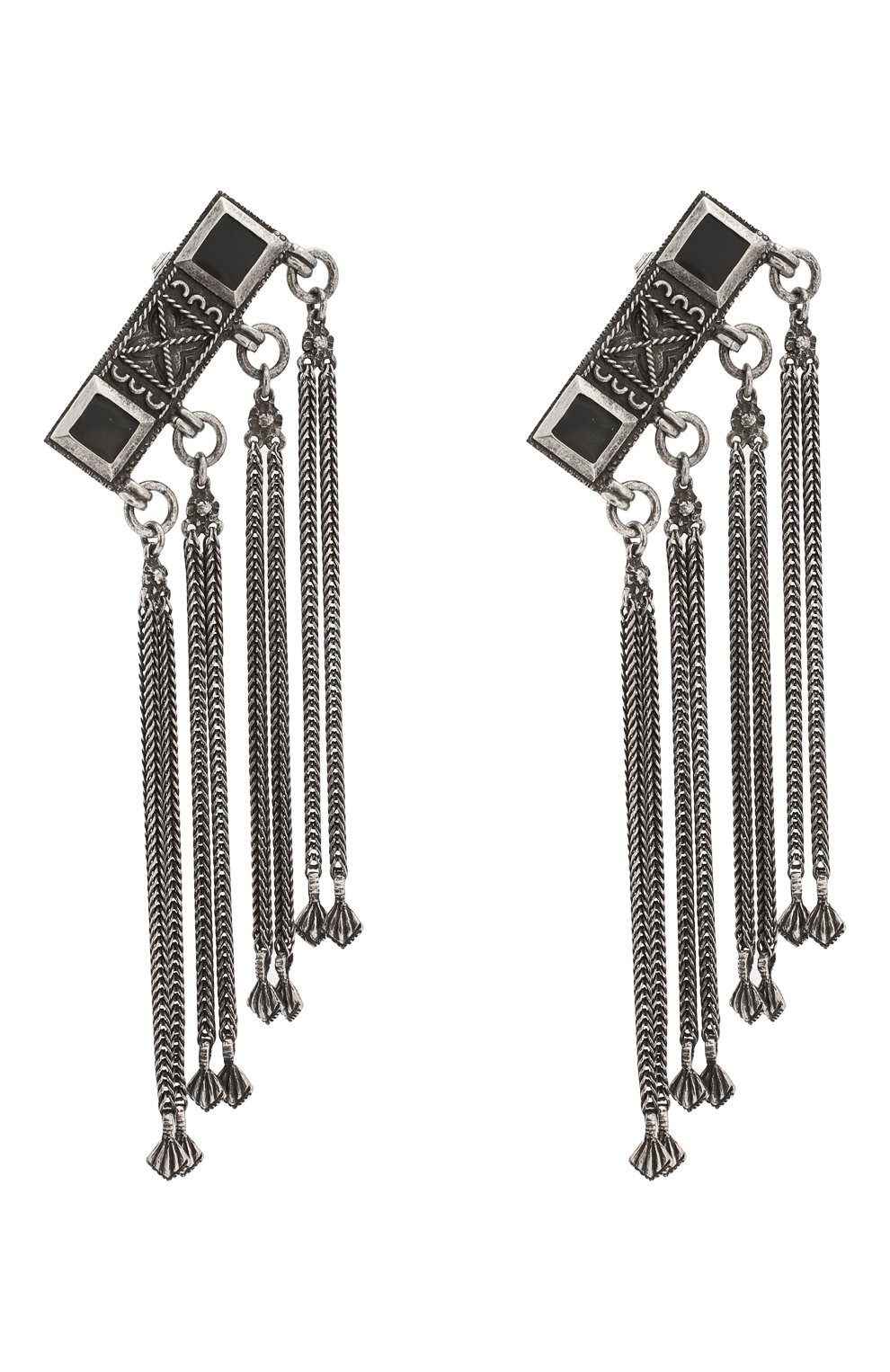 Клипсы SAINT LAURENT, арт. 608122/Y1521, фото 3