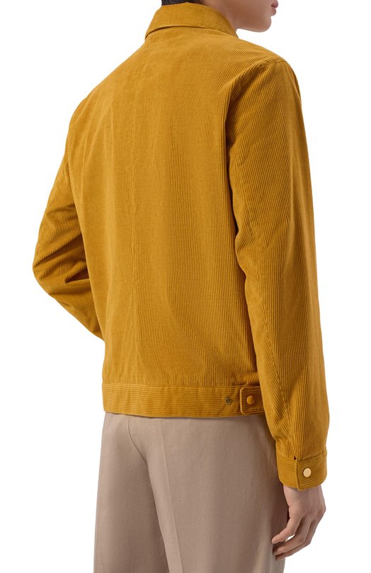 Вельветовая куртка MVST M26.2PM.J021/F156 Жёлтый  M26.2PM.J021/F156 Фото 4