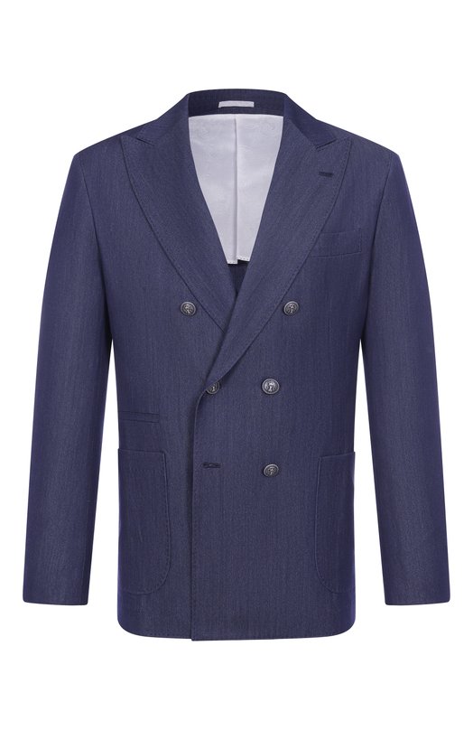 Пиджак Brunello Cucinelli MR4957BBKP Синий MR4957BBKP