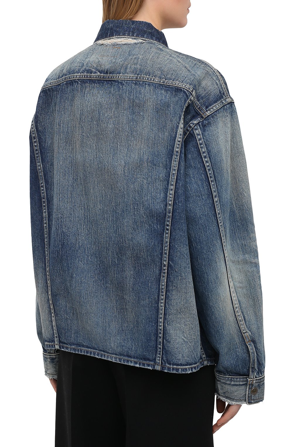 Джинсовая куртка SAINT LAURENT, арт. 645708/Y945K, фото 4