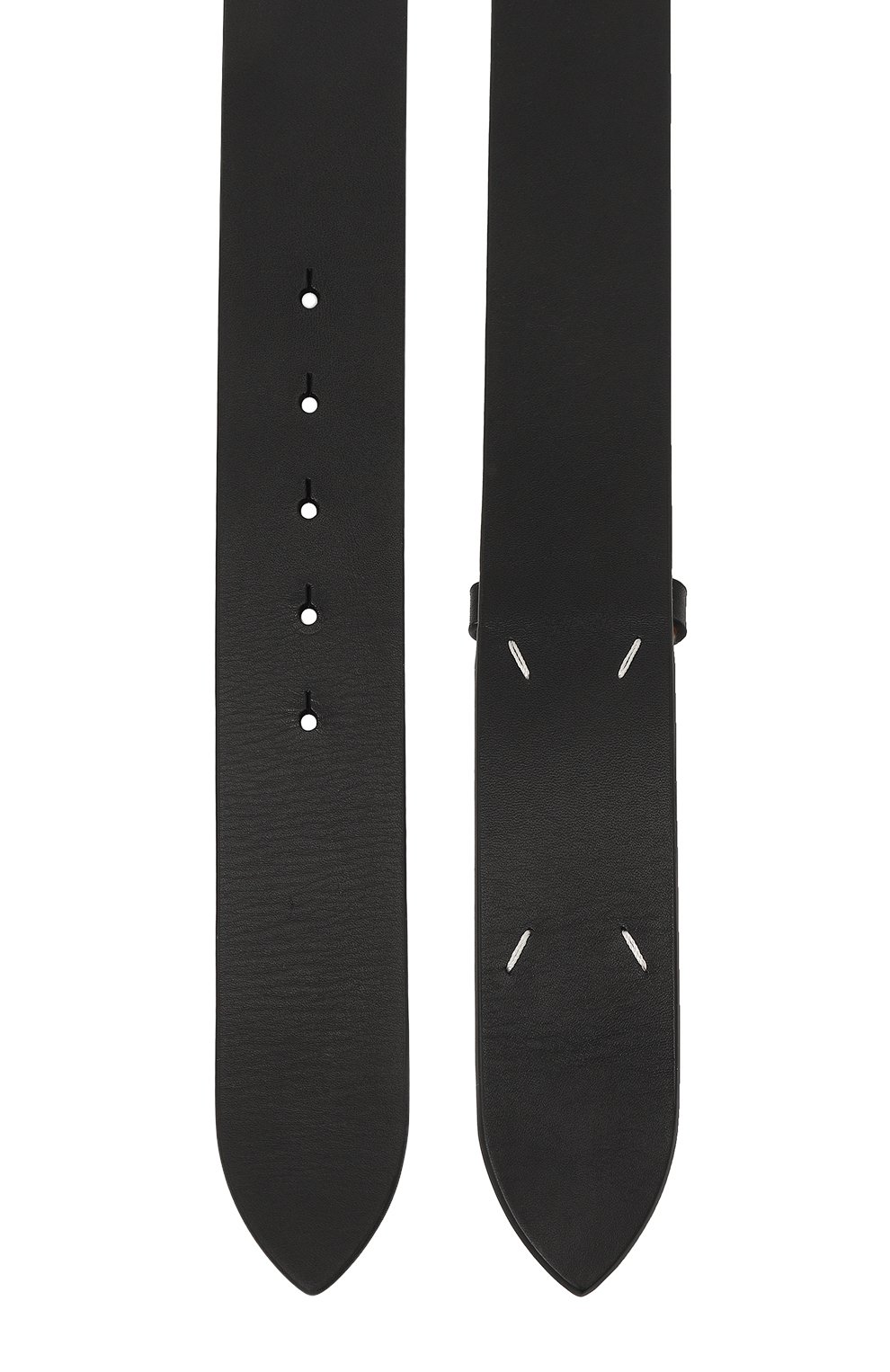 Кожаный ремень MAISON MARGIELA черного цвета по цене 36600 руб., арт. SA1TP0006/P5871, фото 3 Кожаный ремень MAISON MARGIELA, арт. SA1TP0006/P5871, фото 3