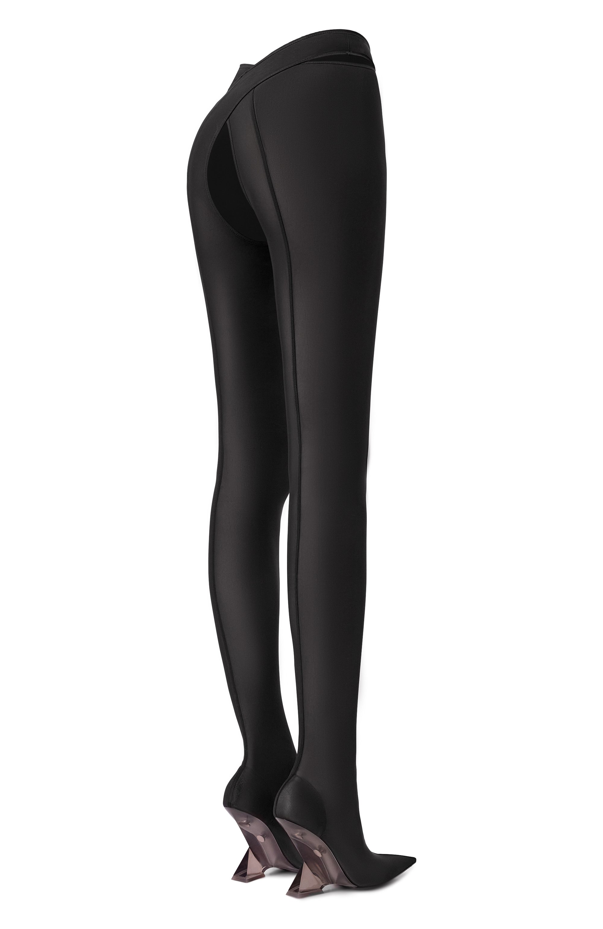 Текстильные ботфорты cheopissima 105 THE ATTICO, арт. 246WSH00802/PAA066PH, фото 5