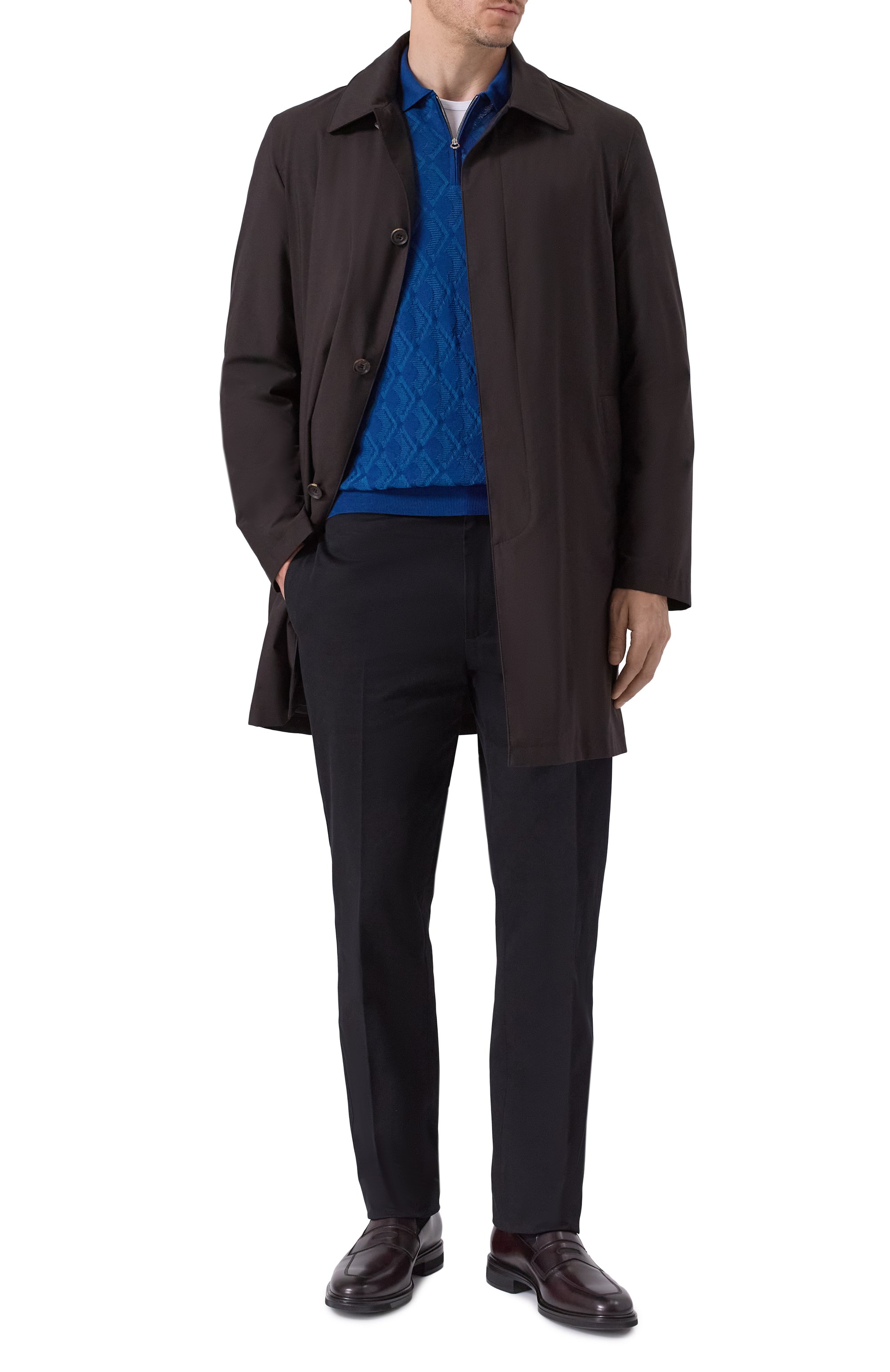 Поло из шерсти и шелка STEFANO RICCI, арт. KE08018P30/E25476, фото 2