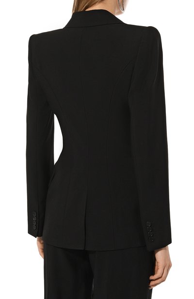 Шерстяной жакет ALEXANDER MCQUEEN, арт. 745244/QJACX, фото 4