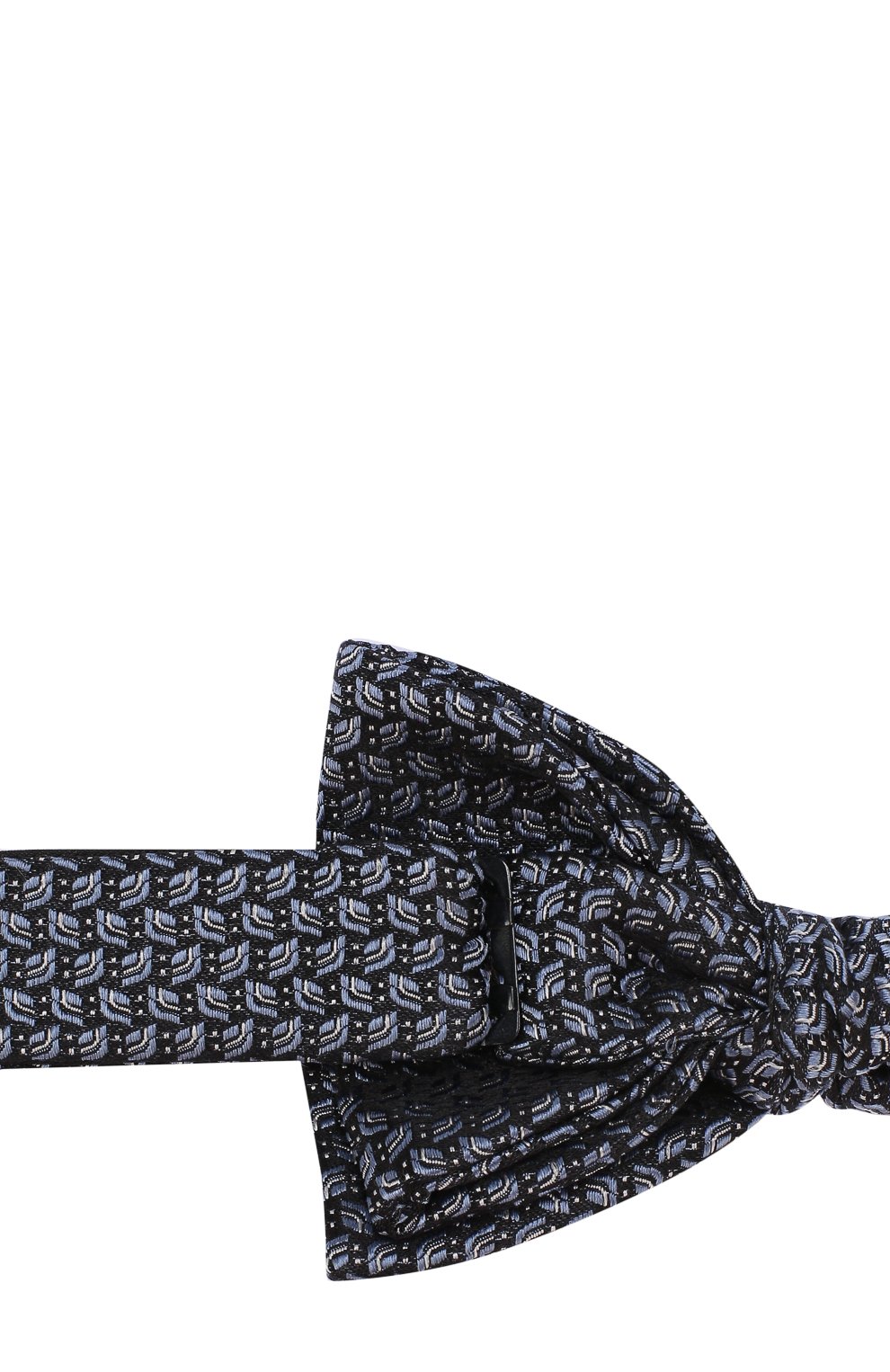 Шелковый галстук-бабочка с узором LANVIN, арт. 2048/B0W TIE, фото 3