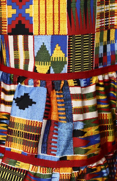 Хлопковая юбка-миди с принтом и оборкой STELLA JEAN, арт. J G 043 00 S 3085, фото 5