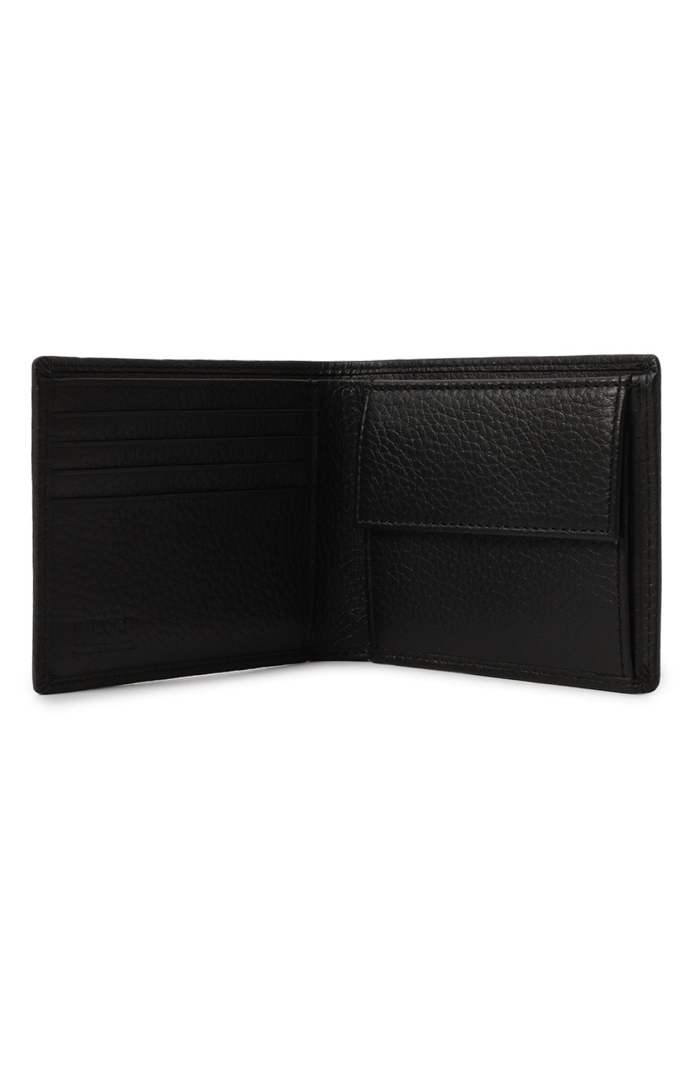 Кожаное портмоне DIESEL черного цвета по цене 19850 руб., арт. X08844/P0685, фото 3 Кожаное портмоне DIESEL, арт. X08844/P0685, фото 3