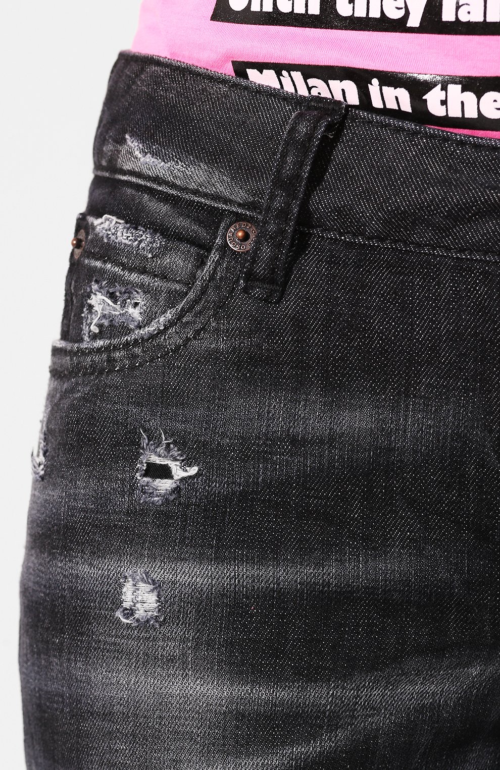 Джинсы с потертостями DSQUARED2, арт. S72LB0172/S30357, фото 5