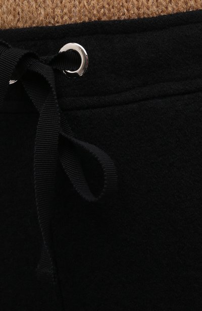 Шерстяные брюки ERMANNO ERMANNO SCERVINO черного цвета по цене 42100 руб., арт. 47T PL25 PAS, фото 5 Шерстяные брюки ERMANNO ERMANNO SCERVINO, арт. 47T PL25 PAS, фото 5