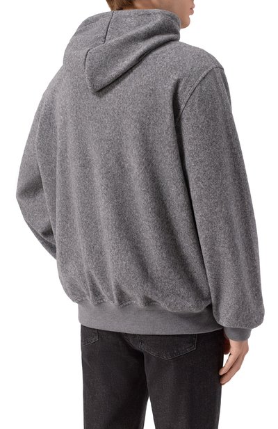 Толстовка из хлопка и шерсти CAPOBIANCO, арт. 19M409.FS00./60, фото 4