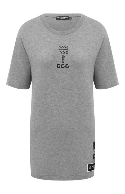 Женская хлопковая футболка DOLCE & GABBANA, арт. F8M66Z/FI748