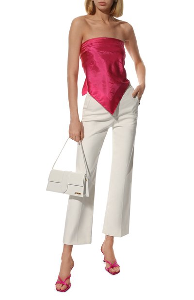 Текстильные мюли maelie 70 JIMMY CHOO, арт. MAELIE 70/SAT, фото 2