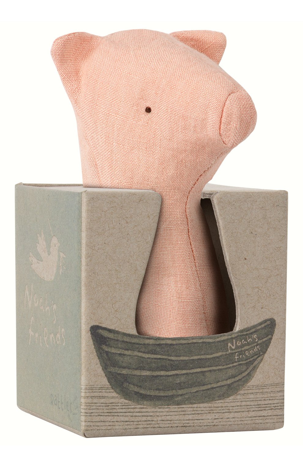 Погремушка поросенок MAILEG розового цвета по цене 1430 руб., арт. 16-8910-00, фото 2 Погремушка поросенок MAILEG, арт. 16-8910-00, фото 2