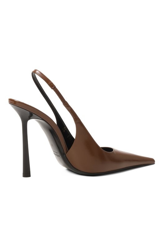 Лакированные туфли Vendome 110 Saint Laurent 840736/AADAA Коричневый  840736/AADAA Фото 5