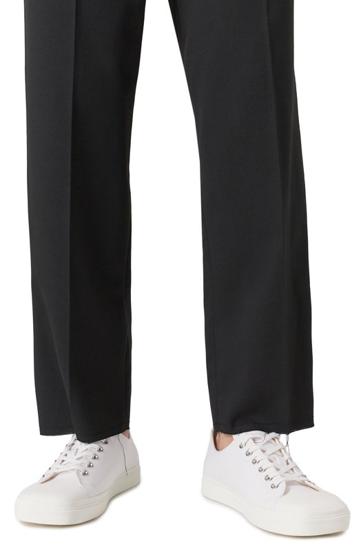 Текстильные кеды Edge Moschino MB15053G0N/GR0 Белый  MB15053G0N/GR0 Фото 3