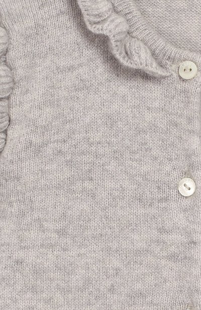Кашемировый комбинезон BABY T серого цвета по цене 17950 руб., арт. 19AIC871T/18M-2A, фото 3 Кашемировый комбинезон BABY T, арт. 19AIC871T/18M-2A, фото 3