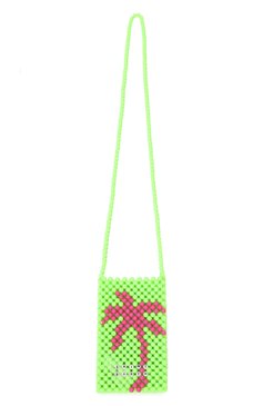 Чехол для телефона MC2 SAINT BARTH зеленого цвета, арт. STBA/BEADED PH0NE H0LDER/04635D | Фото 4 (Материал: Пластик; Региональные ограничения белый список (Axapta Mercury): Не проставлено; Нос: Не проставлено)