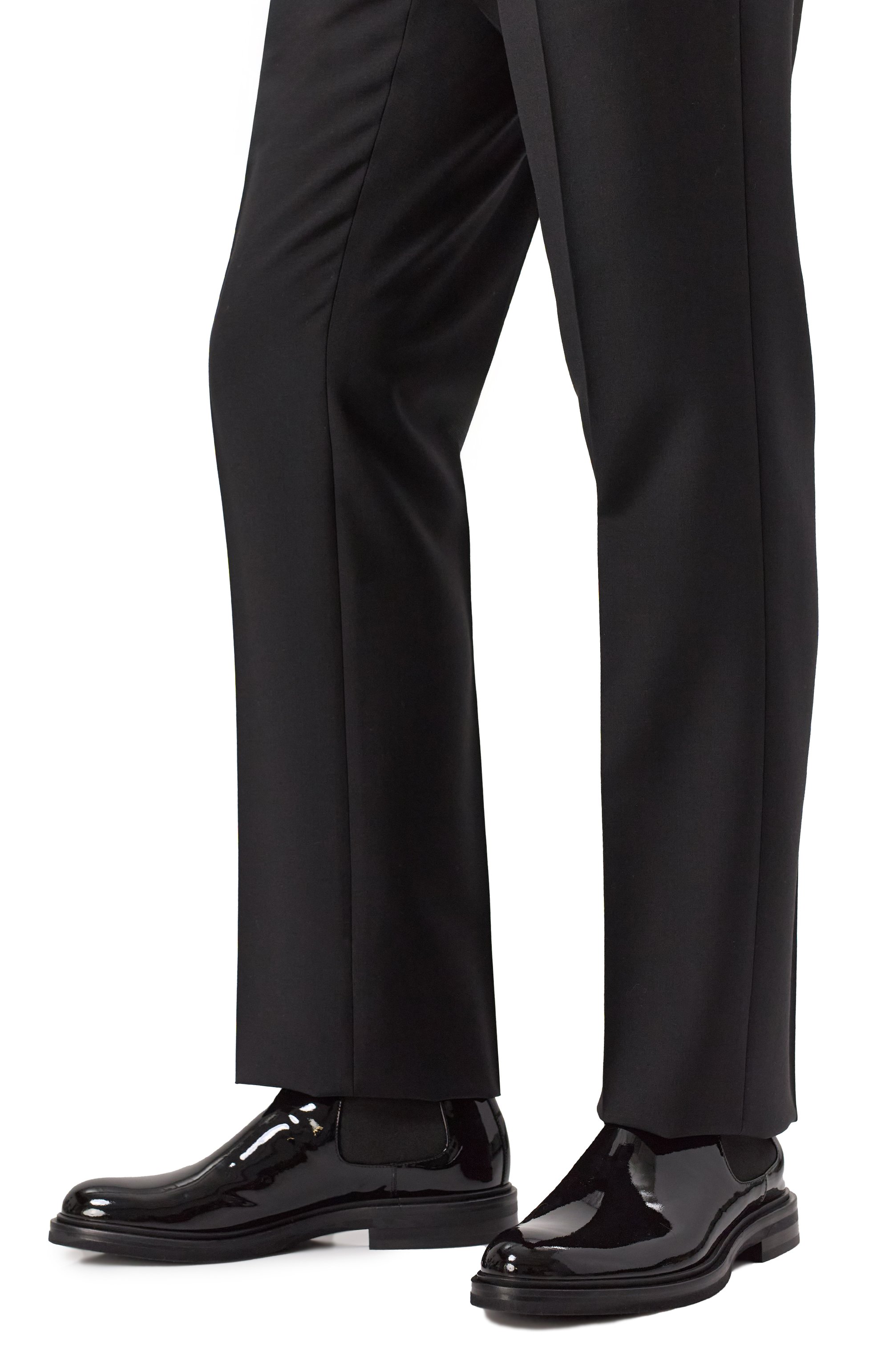 Кожаные челси altavilla DOLCE & GABBANA черного цвета по цене 72400 руб., арт. A60602/A1471, фото 3 Кожаные челси altavilla DOLCE & GABBANA, арт. A60602/A1471, фото 3