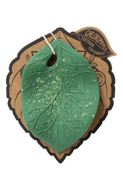 Прорезыватель для зубов chlorophyll leaf OLI&CAROL, арт. L-CHLOROPHYLL-LEAF
