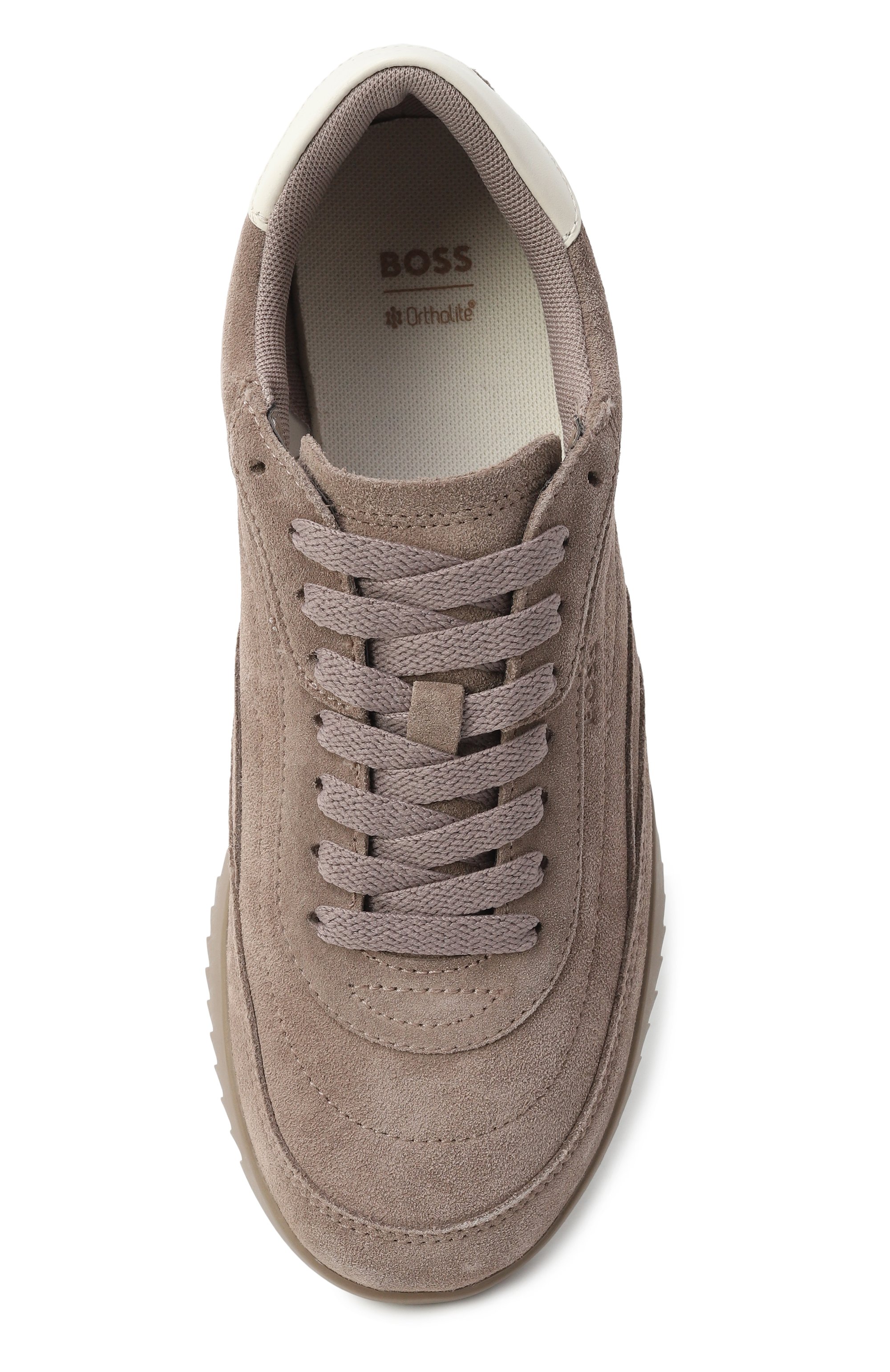 Замшевые кроссовки carlynn BOSS, арт. 50541691, фото 6