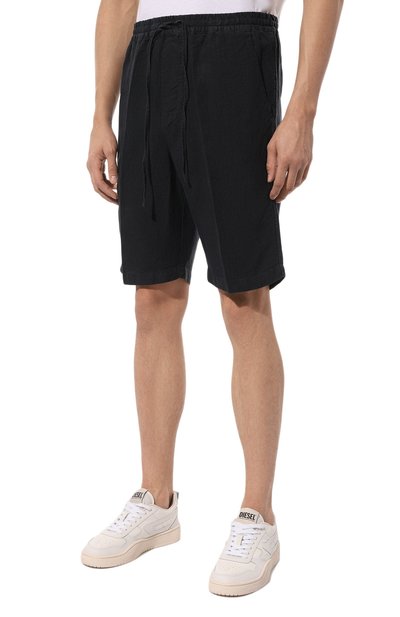 Льняные шорты 120% LINO, арт. 31ALIM29CM/0000253/000, фото 3