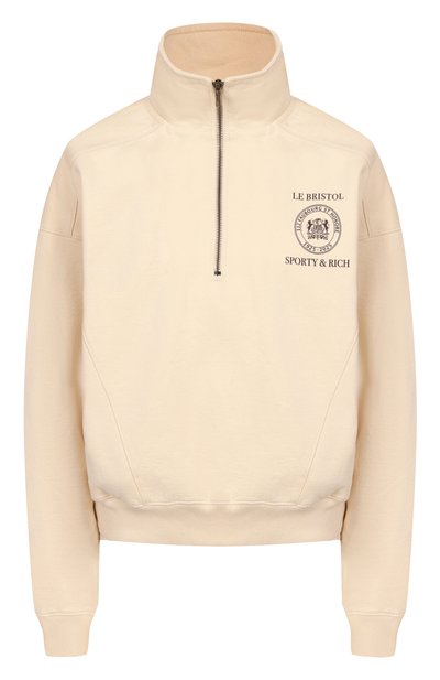 Хлопковый свитшот sporty & rich x le bristol SPORTY AND RICH, арт. ST073517619CR01, фото 1