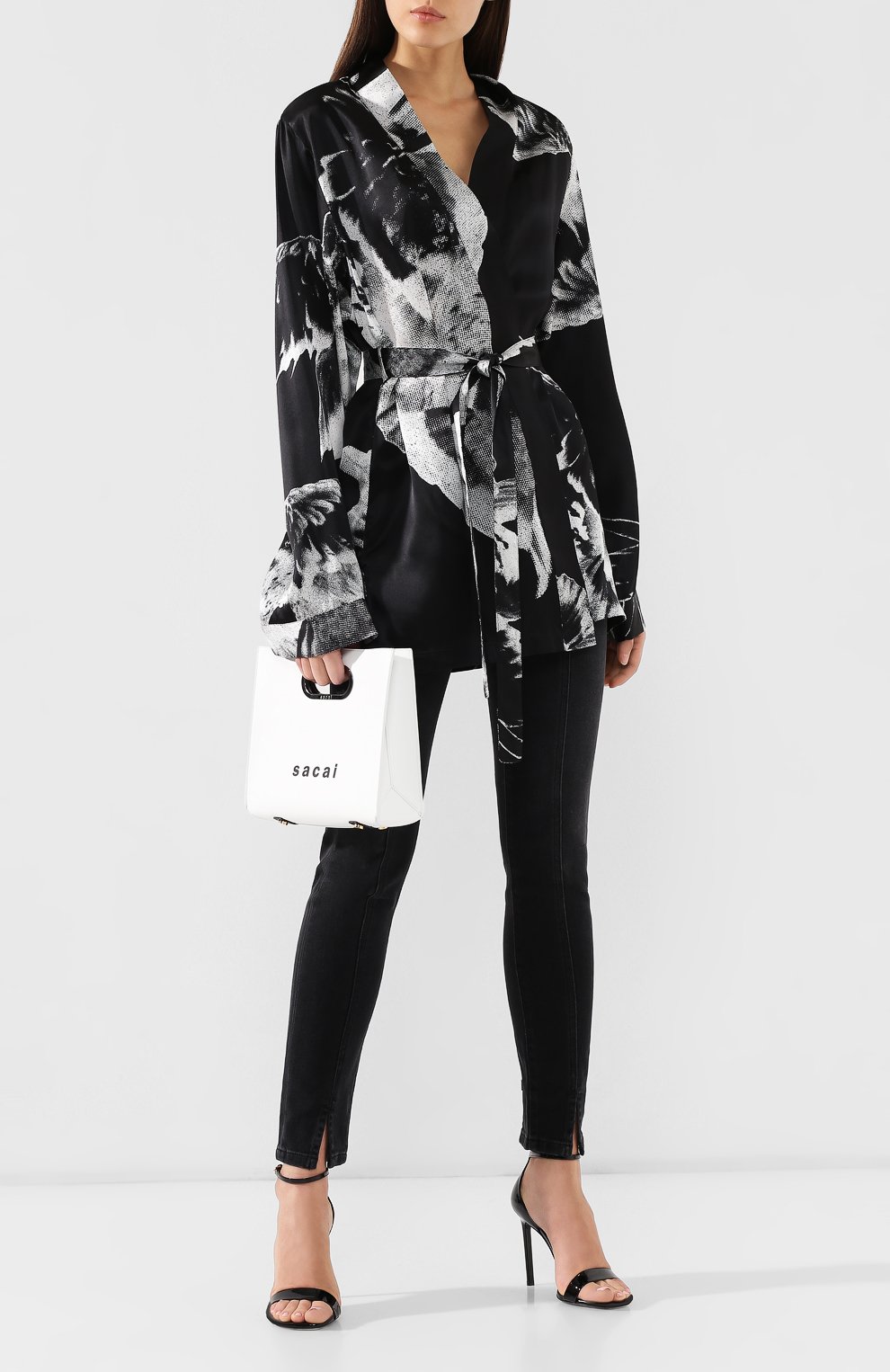 Шелковая блузка ANN DEMEULEMEESTER, арт. 1901-3961-109-099, фото 2