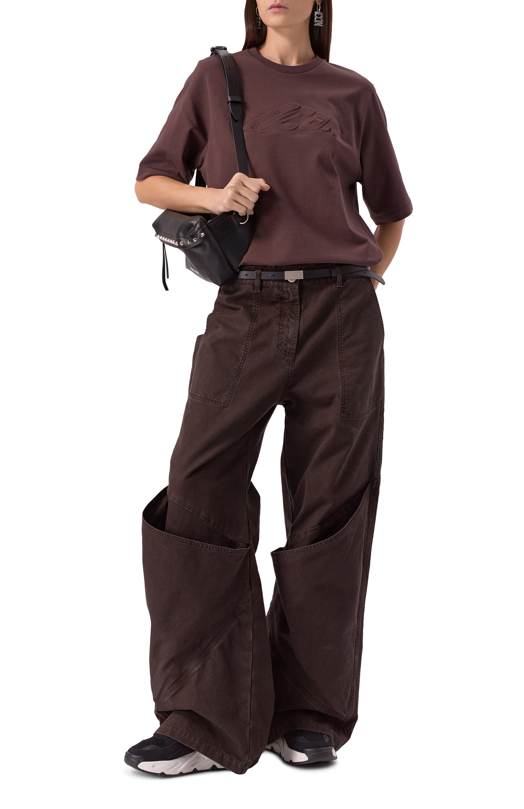 Комбинированные кроссовки s-savannah DIESEL черного цвета по цене 25800 руб., арт. Y03565/P8107, фото 2 Комбинированные кроссовки s-savannah DIESEL, арт. Y03565/P8107, фото 2