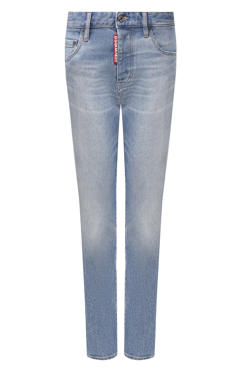 Джинсы DSQUARED2 синего цвета по цене 45050 руб., арт. S75LB0288/S30662, фото 1 Джинсы DSQUARED2, арт. S75LB0288/S30662, фото 1
