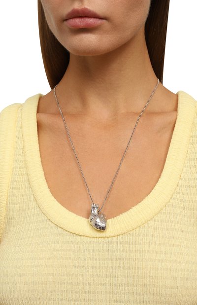 Кулон на цепочке анатомическое сердце DZHANELLI, арт. 00313, фото 2