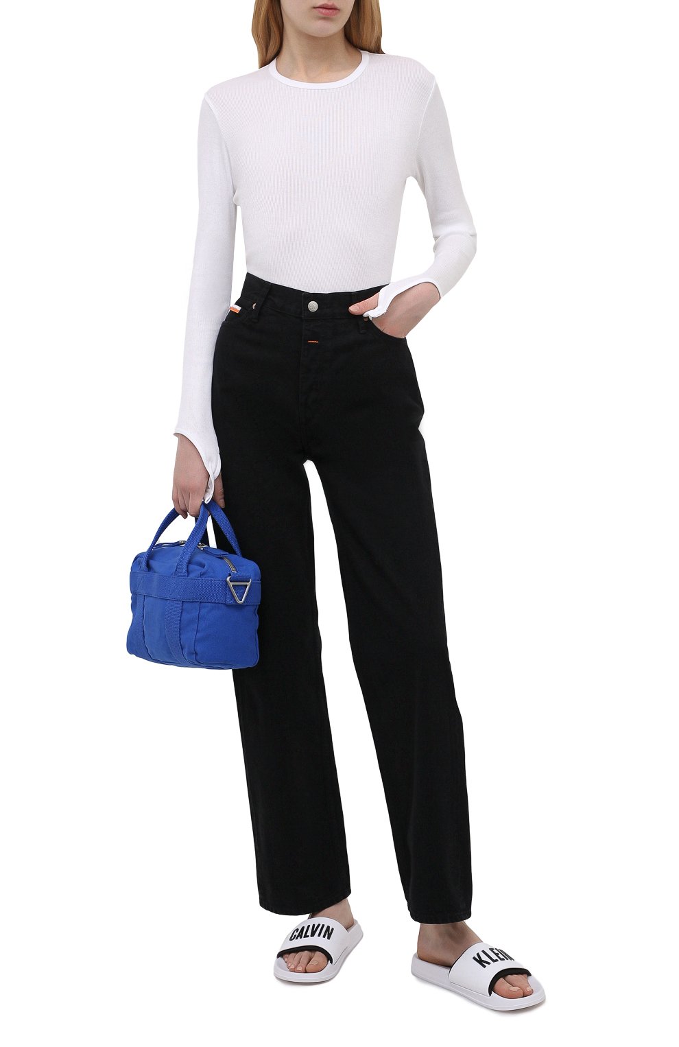 Резиновые шлепанцы CALVIN KLEIN, арт. KW0KW01372, фото 2