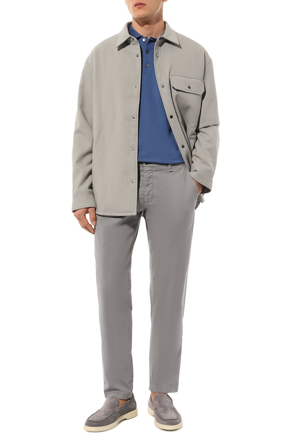 Хлопковое поло ZEGNA, арт. UD358A7/D746, фото 2