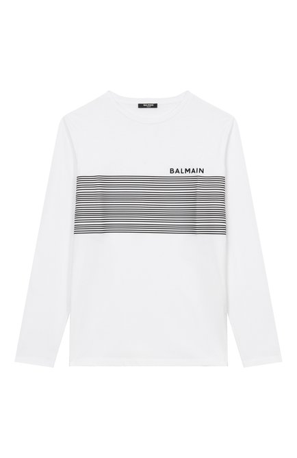 Хлопковый лонгслив BALMAIN, арт. BX8S10