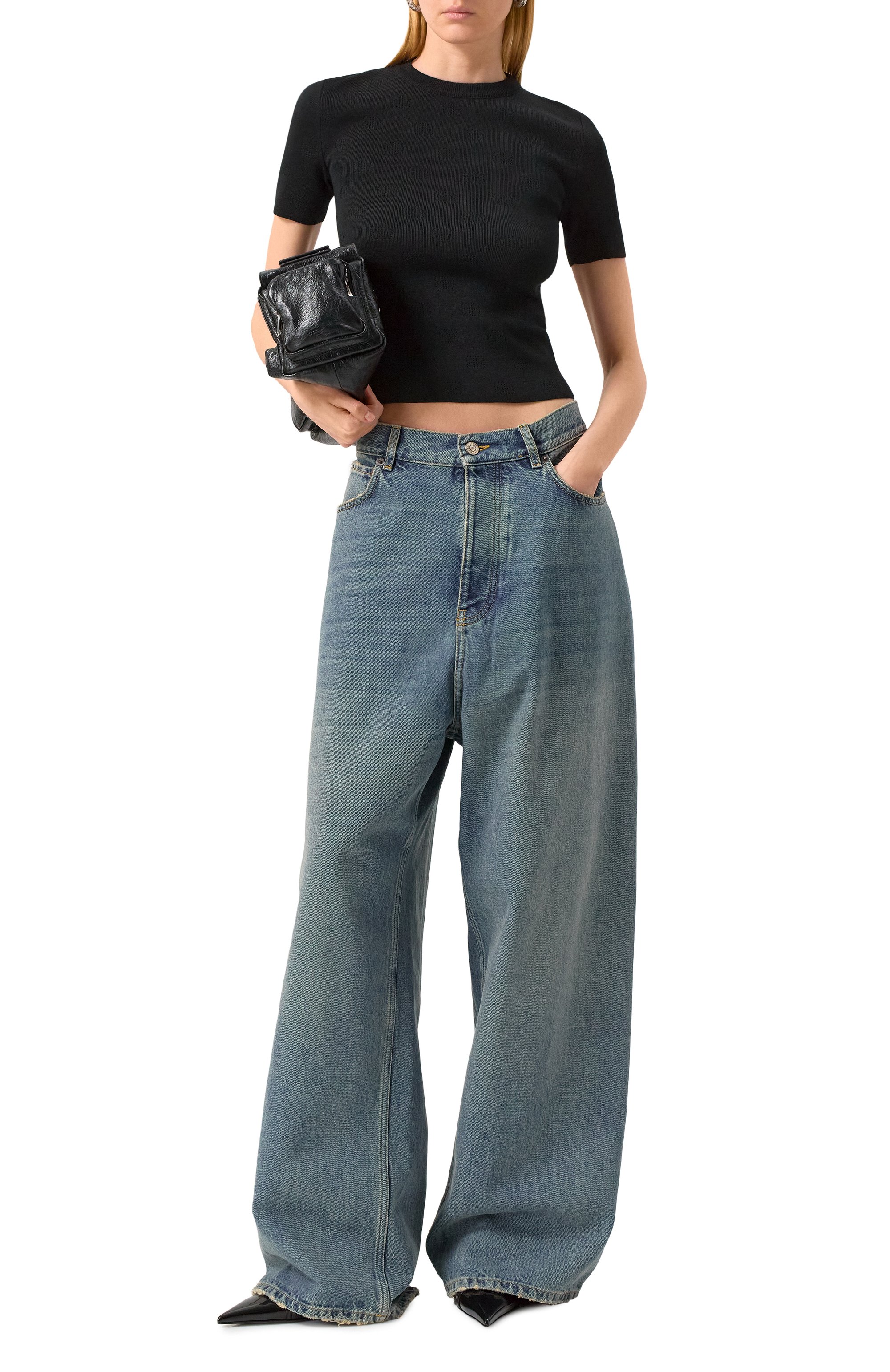 Шерстяной пуловер BALENCIAGA, арт. 793613/T5215, фото 2