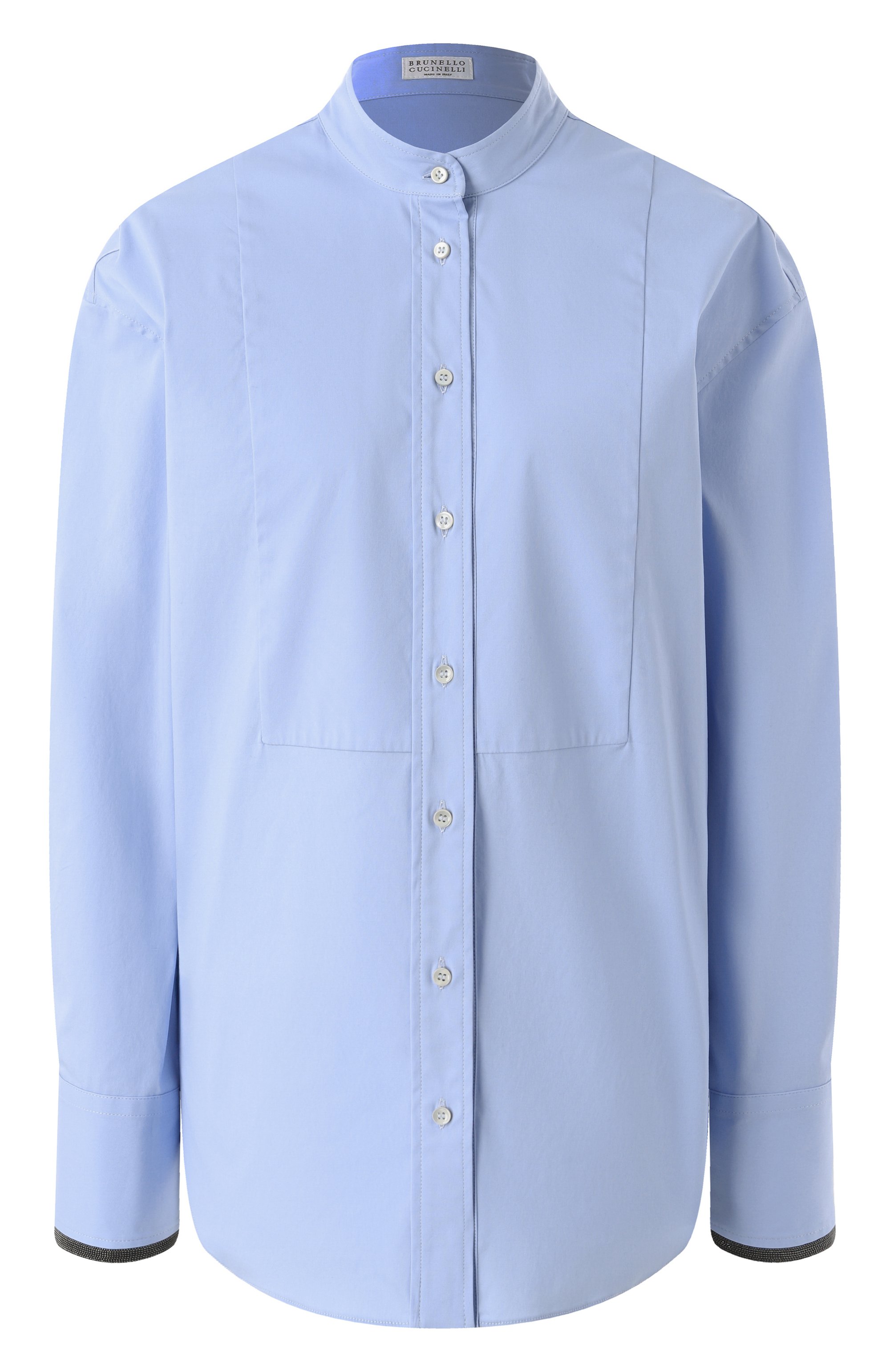 Хлопковая рубашка BRUNELLO CUCINELLI, арт. M0091MP806, фото 1