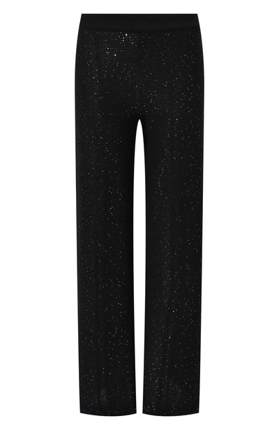 Женские брюки с отделкой пайетками AND THE BRAND, арт. W25-P057L-1001-900